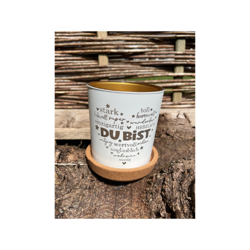 Windlicht Du bist